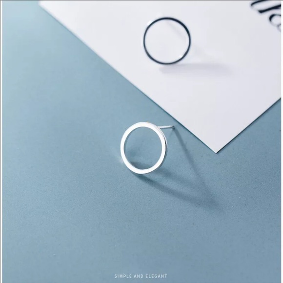 ▪️shabby Chic circle earrings ▪️ - Picture 5 of 8